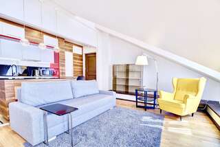 Апартаменты Vilnius Apartments & Suites - Town Hall Вильнюс Улучшенные апартаменты с 1 спальней (Boksto, 14A)-3